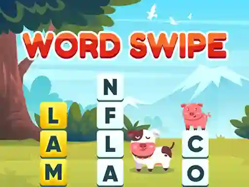 Lojë Words Swipe në internet