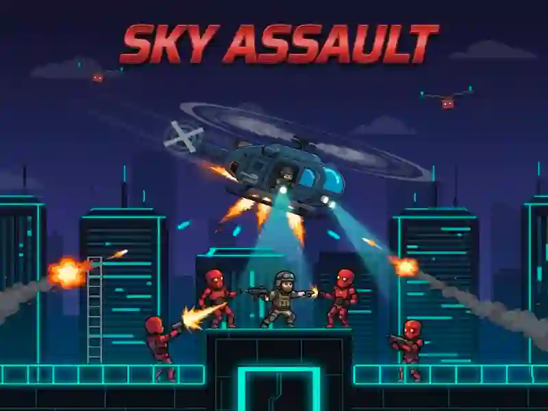 Lojë Sky Assault në internet