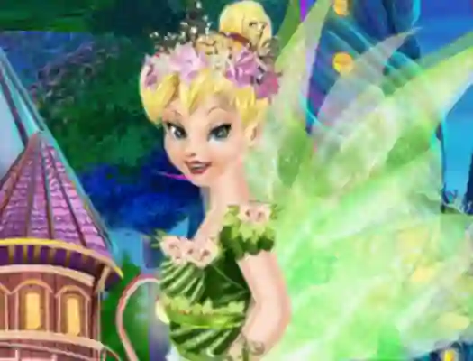 Lojë Forest fairy dressup në internet