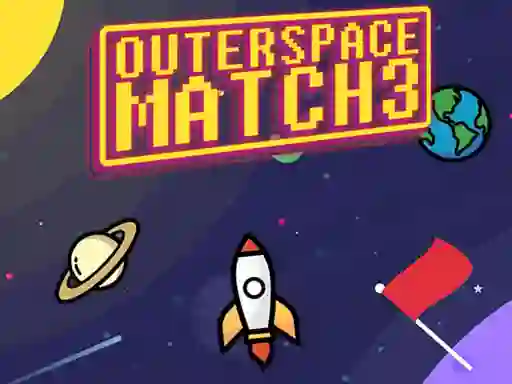 Lojë Outerspace Match 3 në internet