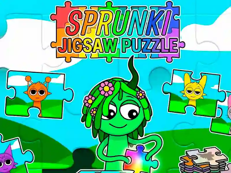 Lojë Sprunki Jigsaw Puzzle në internet