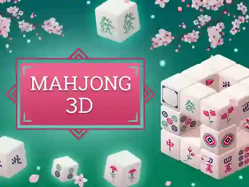 Lojë Mahjong 3d në internet