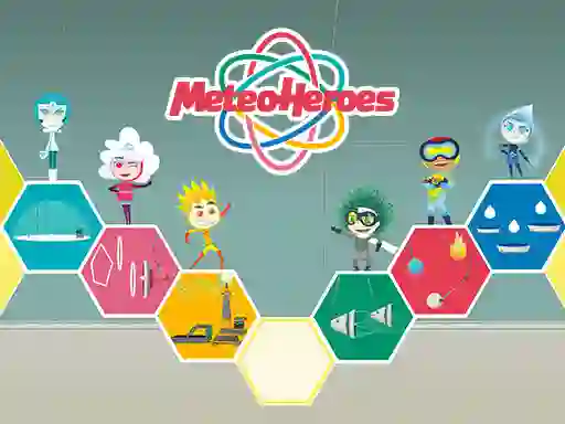 Lojë Meteoheroes në internet