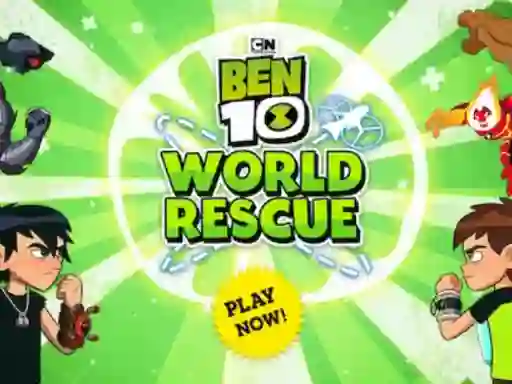 Lojë Ben 10 World Rescue në internet