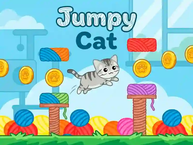 Lojë Jumpy Cat në internet