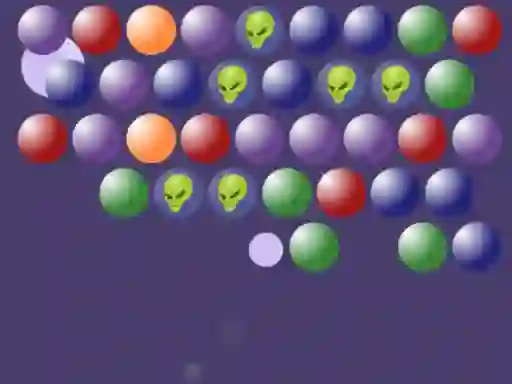 Lojë Aliens Bubble Shooter në internet