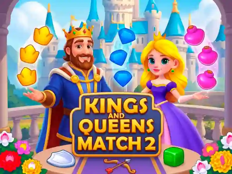 Lojë Kings and Queens Match 2 në internet