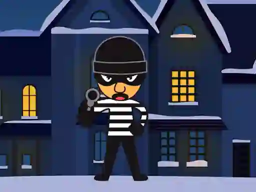 Lojë Robbers In The House në internet