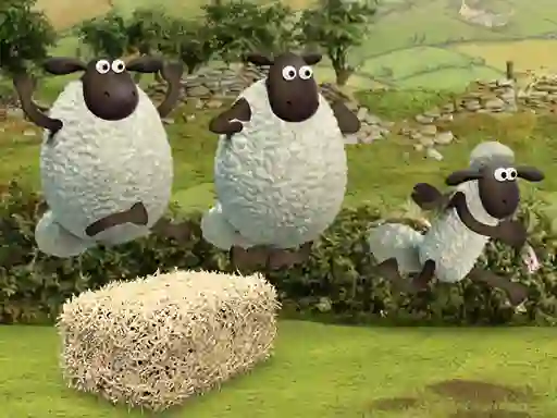 Lojë Shaun the Sheep Alien Athletics në internet