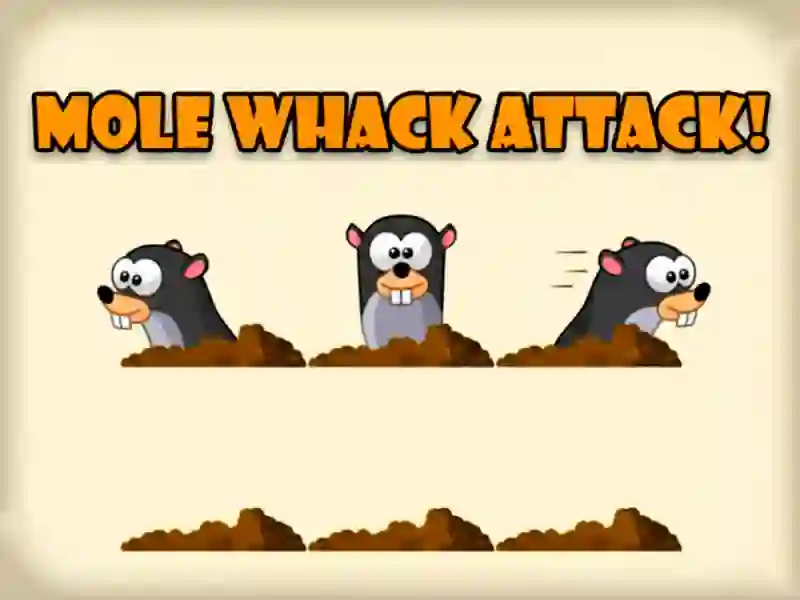 Lojë Mole Whack Attack në internet