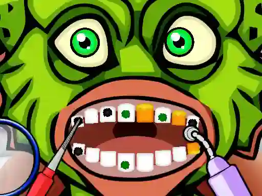 Lojë Halloween Dentist në internet