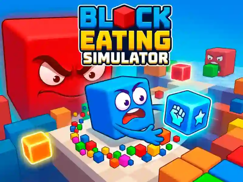 Lojë Block Eating Simulator në internet