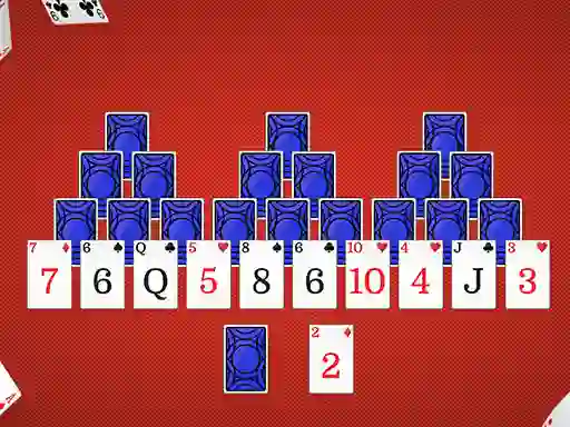 Lojë Tripeaks Solitaire në internet