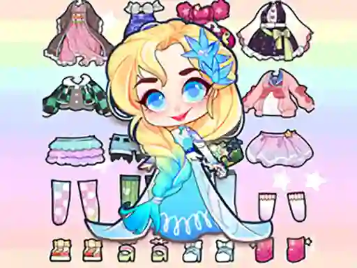 Lojë Hair Doll Dress Up World në internet