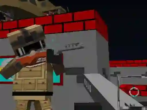 Lojë Pixel Gun Warfare në internet