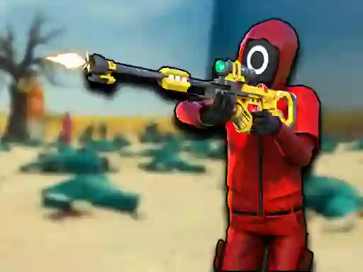 Lojë Squid Game Sniper Shooter në internet