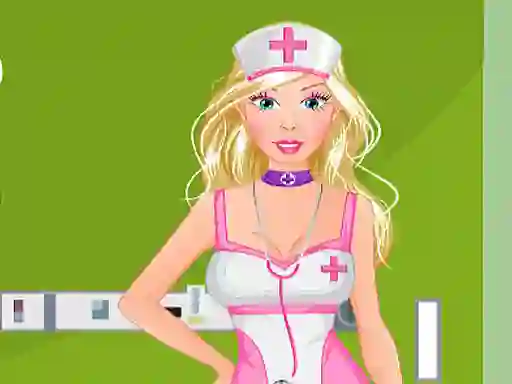 Lojë Barbie Nurse në internet