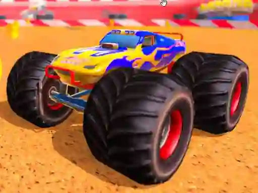 Lojë Monster truck Offroad Stunts në internet