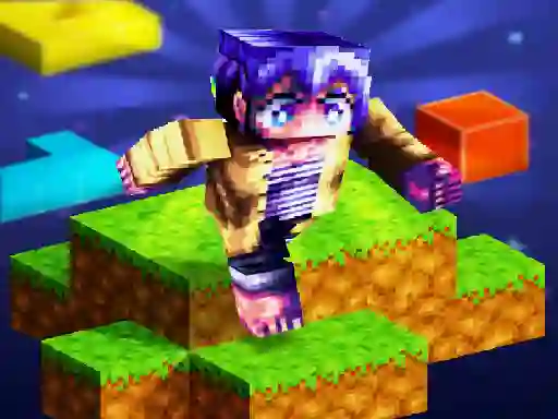 Lojë Parkour Craft 3D në internet