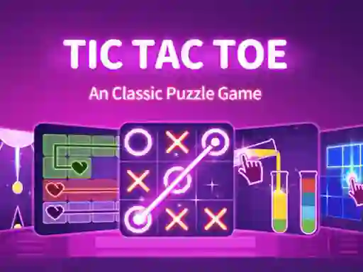 Lojë Tic Tac Toe: A Group Of Classic Game në internet