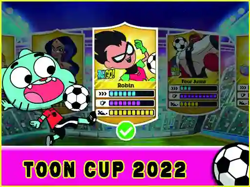 Lojë Gumball Penalty kick në internet