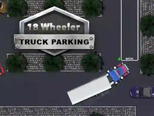 Lojë 18 Wheeler Truck Parking në internet
