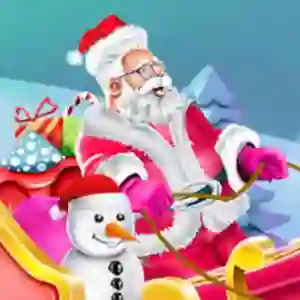 Lojë Design santas sleigh në internet
