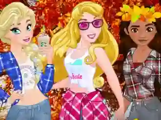 Lojë Princess Fall Flannels në internet