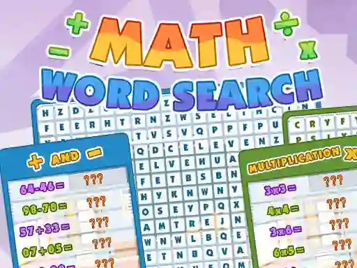 Lojë Math Word Search në internet
