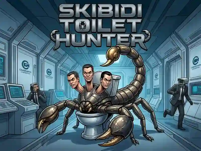 Lojë Skibidi Toilet Hunter në internet