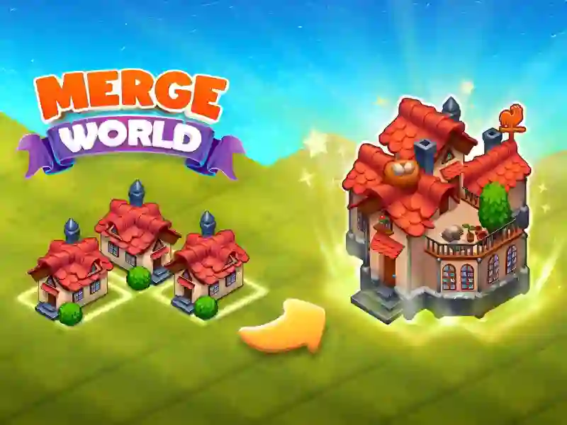 Lojë Merge World në internet