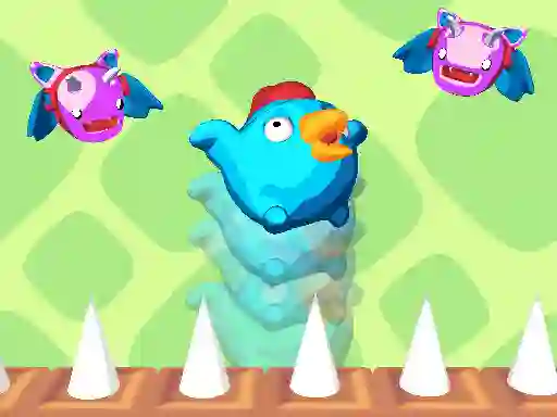 Lojë Bouncing Chick në internet
