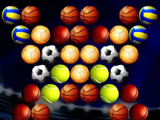 Lojë Bubble Shooter Golden Football në internet