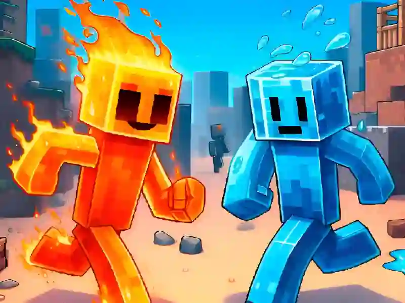 Lojë Fire and Water Stickman në internet