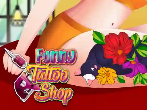 Lojë Funny Tattoo Shop në internet