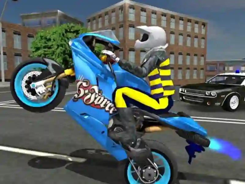 Lojë Sports Bike Simulator Drift 3d në internet