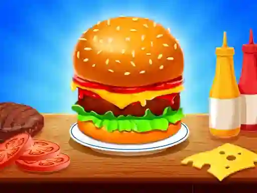 Lojë Burger Cafe në internet