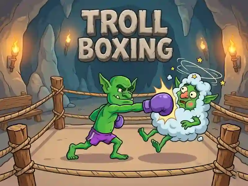 Lojë Troll Boxing në internet