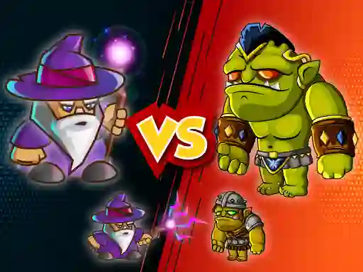 Lojë Wizard vs. Orcs në internet