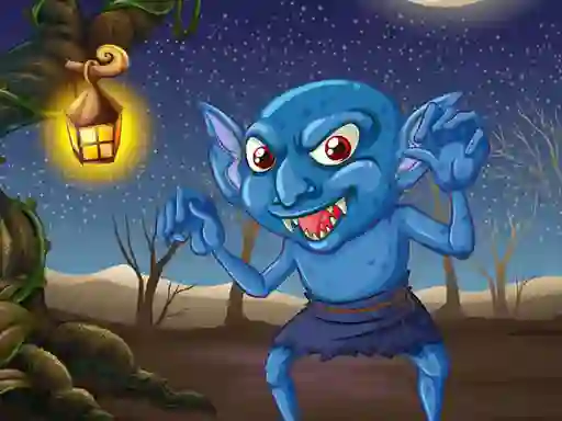 Lojë Goblin Fight Match 3 në internet