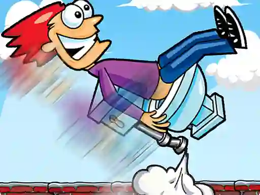 Lojë Farting Flippy King në internet