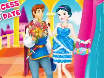 Lojë White Princess Romantic Date në internet