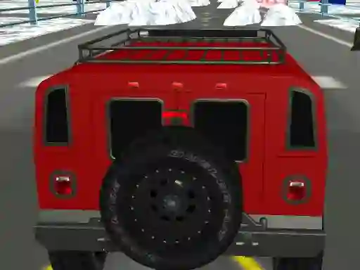 Lojë Snow Plow Jeep Driving në internet