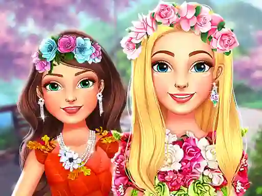 Lojë My Dreamy Flora Fashion Look në internet