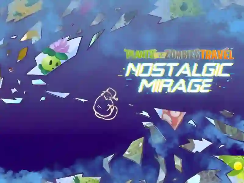 Lojë Plants vs Zombies – Travel Nostalgic Mirage në internet