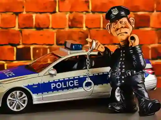 Lojë Police Officers Puzzle në internet