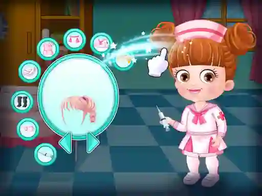 Lojë Baby Hazel Doctor Dressup në internet