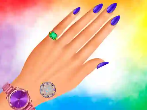 Lojë Nail Art Design në internet
