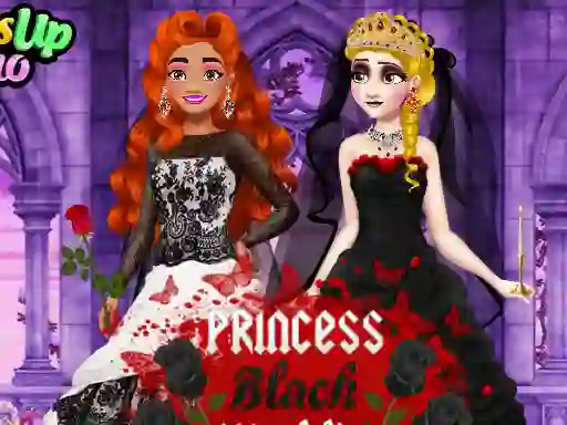 Lojë Princess Black Wedding Dress në internet