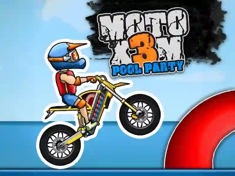 Lojë Moto X3M  Pool Party në internet